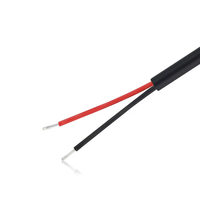 Câble audio personnalisé de 1 m, prise RCA mâle vers fil nu à extrémités étamées, gaine en PVC, pour microphone, ordinateur, lecteur DVD
