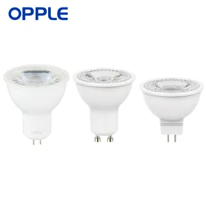 OPPLE LED 110V-220V GX5.3 밝기 조절이 가능한 전구 스포트 라이트 6W 8W 2700K 4000K 6500K Led 램프 GU10 mr16 전구
