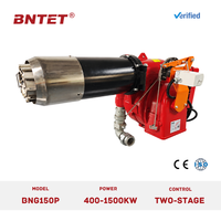 Brûleur à gaz modulant BNG150P, système de chauffage industriel à deux étages pour chaudière, four et fournaise, brûleur à gaz naturel