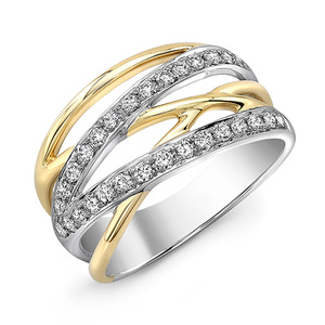 Anello Geometrico a Linee per Donne, Elegante Gioiello da Dito alla Moda - Product Image 1