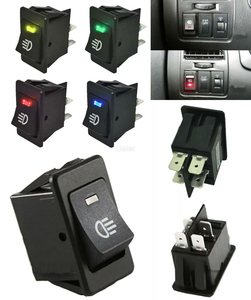 35A 12VDC 4 Pin DPST on OFF 2-Way Electrical <strong>Auto</strong> LED Car Light Rocker <strong>Switch</strong> With Dot Illuminated - Product Image 6