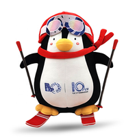 Facoty personnalisé fait événement cadeau doux peluche mignon peluche antarctique pingouin en peluche animaux jouets pingouin