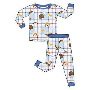 ชุดนอนเด็กพิมพ์ลายซิป แบรนด์ดีไซเนอร์สั่งทำพิเศษ เนื้อผ้าไผ่เนียนนุ่มพิเศษ ลายพิมพ์ทั่วตัว - Product Image 2