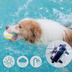 Collares de entrenamiento para perros de moda de plástico ecológico hechos a medida IP67 resistente al agua choque eléctrico vibración compatible europeo - Product Image 4