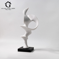 Décoration intérieure de la maison, ornements en résine géométriques faits à la main, ornements artistiques en grès, accessoires de décoration pour la maison