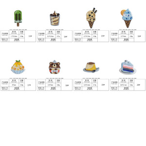 New Design Self Adhesive Embroidery Summer Style Tea Time Desert Popsicle Ice Cream Patch for Clothes Hat Bottle Decoration - Product Image 6