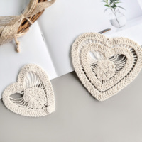 Applique en coton crocheté à la main, motif floral, patch de broderie DIY, dentelle, pour vêtements, sacs, accessoires, décoration de couture