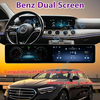Double Écran Nouveau Design Tableau de Bord LCD pour Mercedes-Benz Classes E/G/S CLS 2016-2025 W213 W222 W257 W463 Multimédia Android Radio