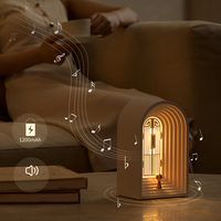 Lampe de chevet moderne et rechargeable à LED, style nordique, mignonne, à intensité variable, pour chambre à coucher, décoration intérieure