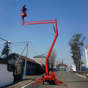 Xe nâng cần cẩu kéo sau 12m chạy bằng dầu diesel - Product Image 3