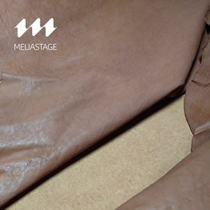 Krom-ücretsiz üst tahıl Vintage sebze tabaklanmış orijinal İnek cilt için hakiki deri mobilya kemerler aksesuarları çanta ev dekor - Product Image 3