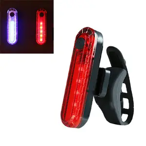 RTS Cycle Zone Mountain Bike Light For Tail Bicycle USB Rechargeable LED Rear light Waterproof LED Bike Tail Light