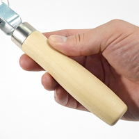 Ensemble de 4 outils de réparation de pneus avec pelle à gratter et rouleau à manche en bois de 6/12mm dans un sac de 561g pour l'entretien des pneus.