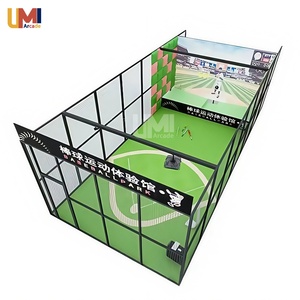 Trong nhà thể thao bóng chày mô phỏng tương tác bóng chày bắn súng máy cho sân chơi trong nhà thiết bị giải trí - Product Image 1