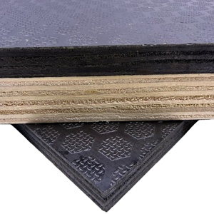 Contrachapado Recubierto de Película de 1220*2440 mm, Contrachapado <span class=keywords><strong>Antideslizante</strong></span> con Pegamento Fenólico, Contrachapado Ignífugo para Construcción - Product Image 2
