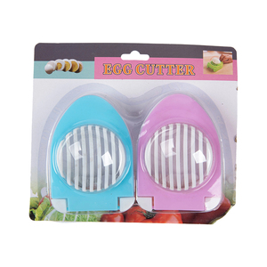 Nhà bếp cấp thực phẩm nhựa 2pcs dây trứng <span class=keywords><strong>Slicer</strong></span> trứng cắt ăn sáng nấu ăn cắt luộc trứng <span class=keywords><strong>Slicer</strong></span> - Product Image 6