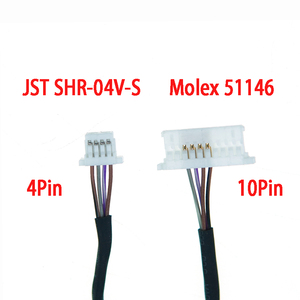 JST SHR-04V-S 4Pin 1.0mm Pitch - Molex 51146-1000 10Pin 1.25mm Pitch Sensör ve Ev Aletleri için Kablo Demeti - Product Image 1