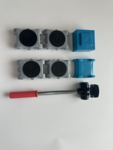 Мебельная фурнитура для дома С четырехколесным железным подъемным колесом, закрытая конструкция, инструменты для хранения для покупок, Промышленное использование, OEM, настраиваемый - Product Image 4