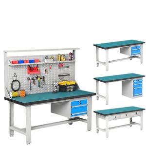 Banc de travail Yangpinhui 1200x600mm, banc de réparation en acier robuste, mobilier de laboratoire - Product Image 1
