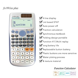 เครื่องคิดเลขวิทยาศาสตร์แบบไม่ตั้งโปรแกรมได้ รุ่น Cross-Border <span class=keywords><strong>FX991ES</strong></span> <span class=keywords><strong>Plus</strong></span> สำหรับนักเรียน รองรับการคำนวณเมทริกซ์ ตัวเลขเชิงซ้อน การแก้สมการ พร้อมฟังก์ชัน 417 แบบ - Product Image 2