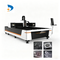 Machine de découpe laser à fibre de bureau pour acier au carbone, acier inoxydable, aluminium