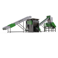 ACERETECH Plastic PET bottle recycling plant washing machine