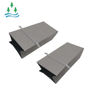 Gusset Samping Kantong Kopi Foil Aluminium Kemasan Biji Kopi Tetes Cetak Kustom dengan Katup dan Dasi Timah