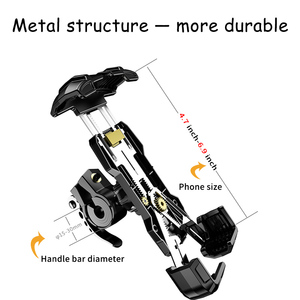 Supporto <span class=keywords><strong>per</strong></span> <span class=keywords><strong>telefono</strong></span> da bicicletta impermeabile EasyDo con rotazione a 360° - Product Image 4