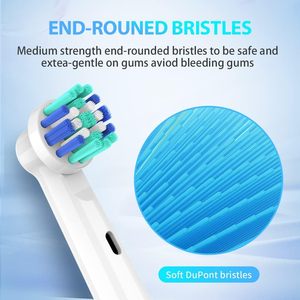Repuestos para Cabezales de <span class=keywords><strong>Cepillo</strong></span> de Dientes Eléctrico (Paquete de 8 Unidades Empaquetadas Individualmente) Compatibles con 7000/<span class=keywords><strong>Pro</strong></span> Dental Care - Product Image 5