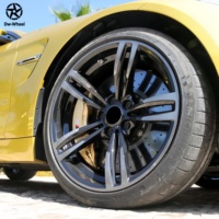 Jantes forgées homologuées DW DOT, double rayon, argent poli, concave profond, 19, 20, 21 pouces, légères, pour BMW M3 M4 Sport Coupé