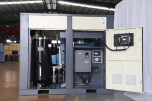 Airstone công nghiệp bôi trơn máy nén khí trục vít quay cho nhà máy xi măng 75 KW đến 315 kW với các thành phần động cơ cốt lõi - Product Image 3