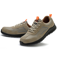 Fabrication de chaussures de sécurité antidérapantes de marque unisexes respirantes pour hommes et femmes.