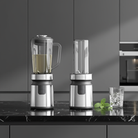 Mixeur Électrique Domestique Haute Performance OEM avec Bol en Verre et Presse-Agrumes Variable 45W