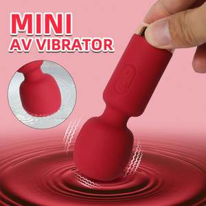 الأكثر مبيعًا عصا صغيرة للقبلة الجنية قابلة لإعادة الشحن مدلك 10 تردد البظر تحفيز هزاز سيليكون + ABS منتجات جنسية - Product Image 2