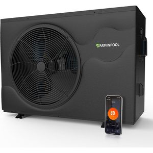 Bomba de calor para piscinas Varminpool de 65000 Btu con inversor, 220V, control por WiFi, para piscinas enterradas de hasta 20000 galones. - Product Image 1