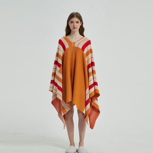 Sẽ Mới Sang Trọng Mặc Len Pha Trộn Mexico Dệt Kim Ném Chăn Giường Ghế Du Lịch Trang Trí - Product Image 2