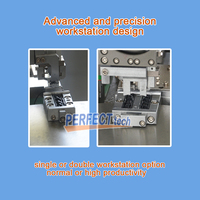 Machine de production et d'assemblage automatique de lames de rasoir jetables en plastique