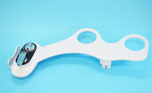 Haoehhl 2025เครื่องพ่นสารเคมีสองหัวฉีดแบบยืดหดได้พลาสติกเอบีเอสโทรศัพท์น้ำเย็นสำหรับโรงแรมห้องน้ำ - Product Image 4