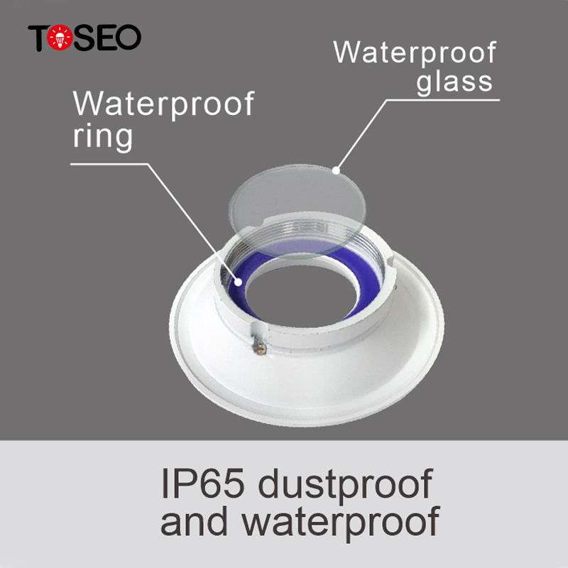 GU5.3 Led Recessed Spotlights Ip65 Led Downlight Cover Color Changeable