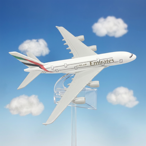 Juguetes Promocionales Blnieece 2025, Escala 1:400, 16 cm, A380, <span class=keywords><strong>A350</strong></span>, A340, A330, A320, Modelo de Avión Airbus, Modelo de Avión Fundido a Presión - Product Image 1