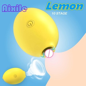 Vibrador de Succión Clitoriana Lemon, Juguete Sexual para Adultos, Estimulador de Succión de Pezones y Anal, 10 Modos de Vibración y Succión para <span class=keywords><strong>Mujeres</strong></span> y Parejas - Product Image 4