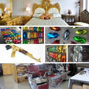 चीन ओम कारखाना चांदी दर्पण क्रोम पेंटिंग मशीन हाइड्रो क्रोम स्प्रे मशीन - Product Image 6