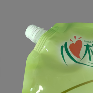 กระเป๋าพลาสติก PE แบบพกพาขนาด1.2กก. กระเป๋าแบบตั้งพร้อมหัวก๊อกสำหรับน้ำยาซักผ้า - Product Image 2