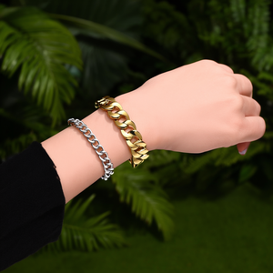 SL2503-28-53 สร้อยข้อมือแฟชั่นแบบโซ่และแบบเชื่อมต่อ - Product Image 3