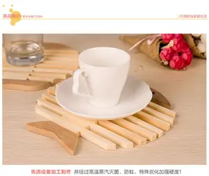 Houten Eettafel Placemats Pot Cup Mat Isolatie Keuken Accessoires