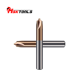 Fraise à rayon d'angle interne à 4 cannelures en tungstène haute dureté - Product Image 5