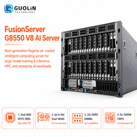 Serveur Rack de Centre de Données AI à Double Processeur et Accélérateur 16 GPU FusionServer G8550 V8 10U, Prix Usine