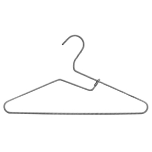Wholesale Open End Clothes <strong>Hanger</strong> Non Slip Cheap <strong>Hanger</strong> Clothing Rope Covered <strong>Wire</strong> Metal <strong>Hangers</strong> - Product Image 4