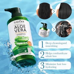 Champú y Acondicionador Capilar Anticaspa <span class=keywords><strong>de</strong></span> Aloe Vera <span class=keywords><strong>de</strong></span> Marca Blanca, el Mejor para el Cuidado del Cabello, Alivia la Picazón - Product Image 2