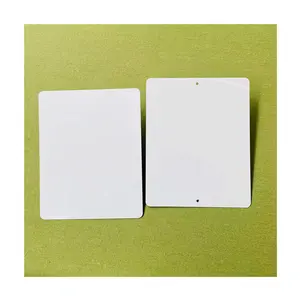Handysub升华铝街道停车标志空白白色升华铝空白照片打印12英寸x 9英寸12英寸x 8英寸
